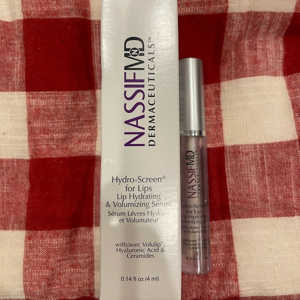Nassif MD Hydro-Screen for Lips Hydrating Volumizing Serum NEW